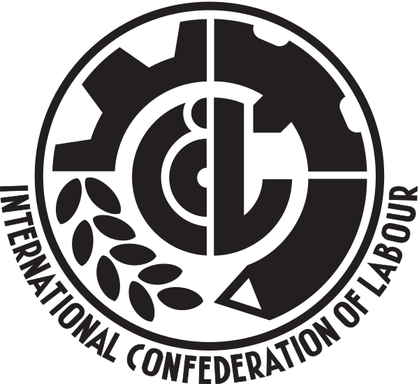 Logo of the International Confederation of Labour
